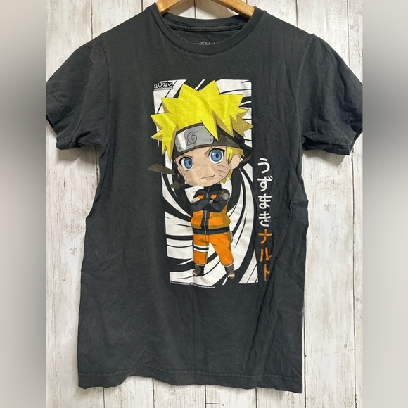 Naruto Graphic Grey  Tee Size XS - Picture 1 of 4
